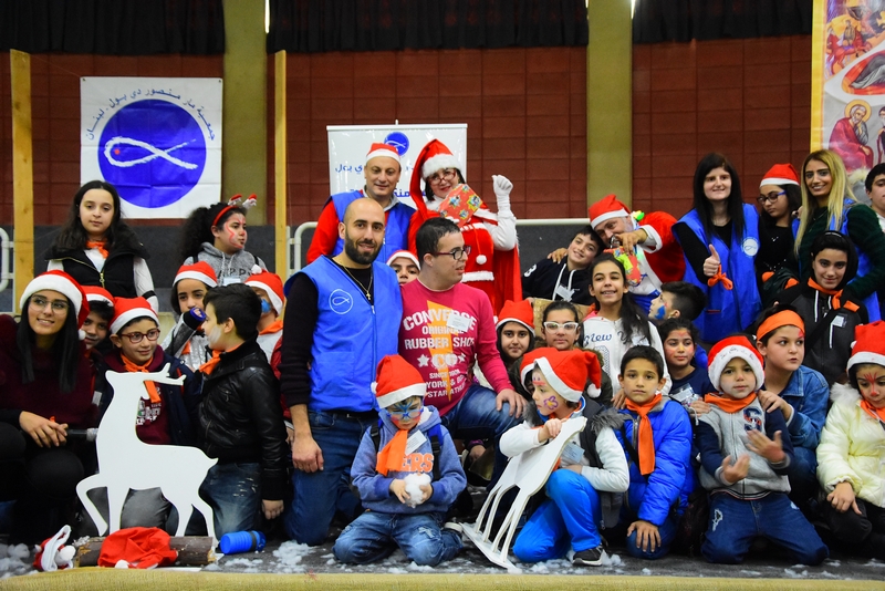Saint Vincent de paul celebrating Christmas at Jesus & Mary school
